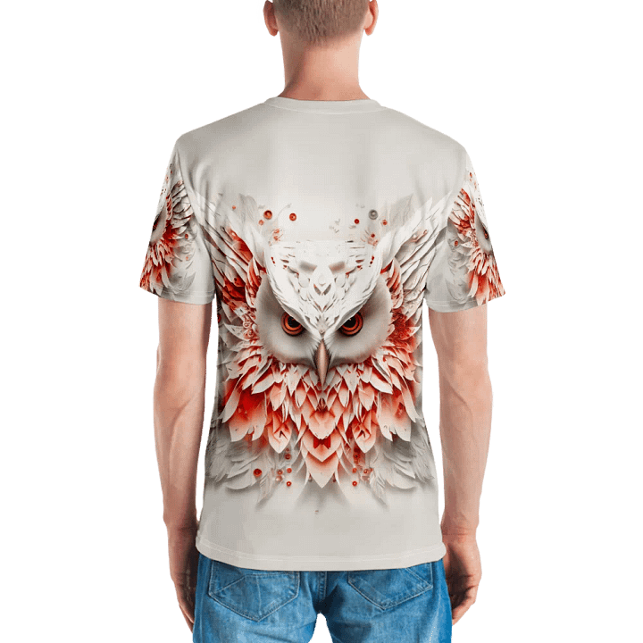 Owl T shirt product image (2)