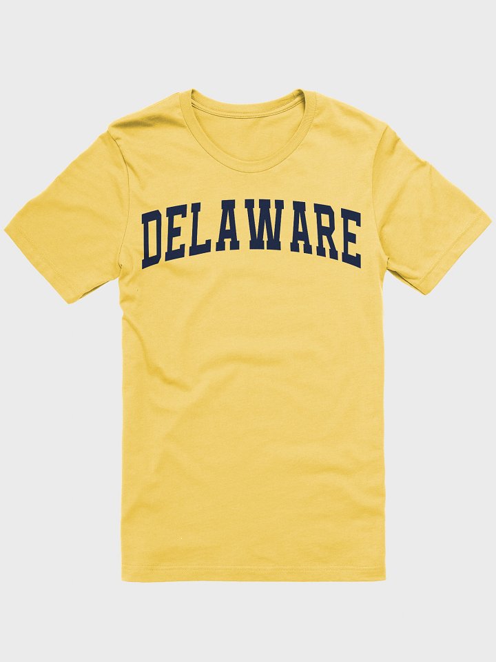 Delaware Vintage Varsity Supersoft Unisex T-Shirt product image (1)