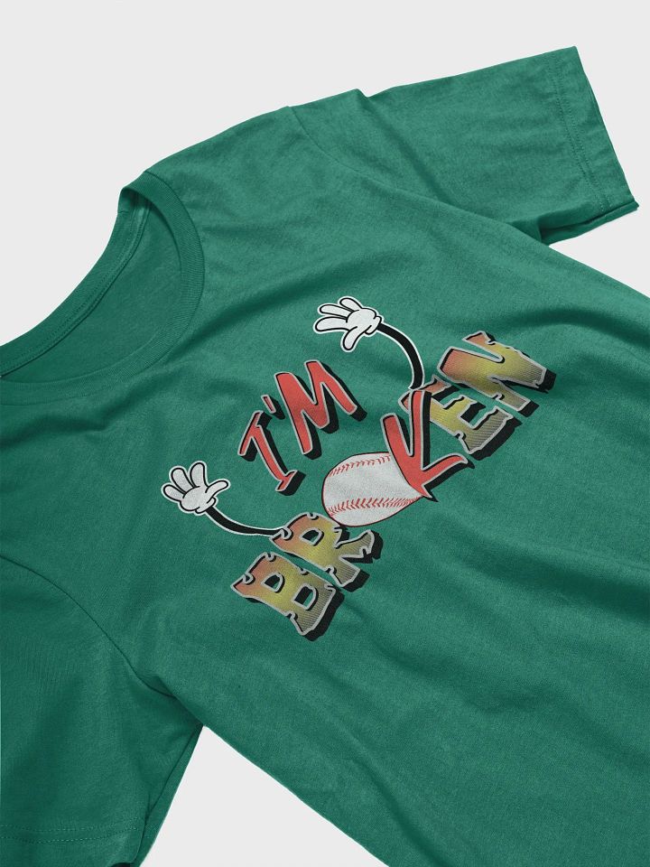Im Broken Im Ok Baseball Hands Playful Gesture T-Shirt product image (26)