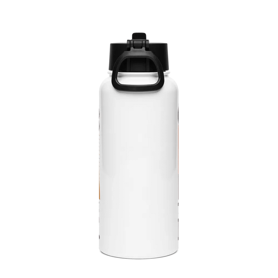 Coffee Stainless Steel Water Bottle with a Straw Lid product image (2)