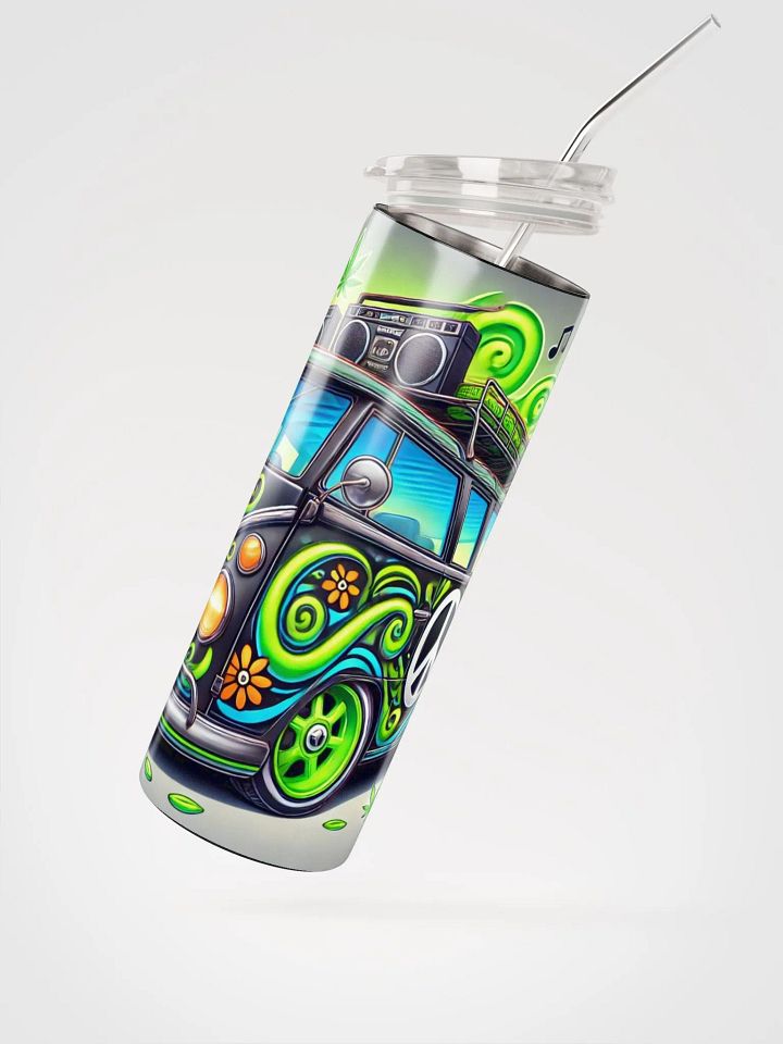 Da Groovy Vibes Stainless Steel Tumbler product image (4)