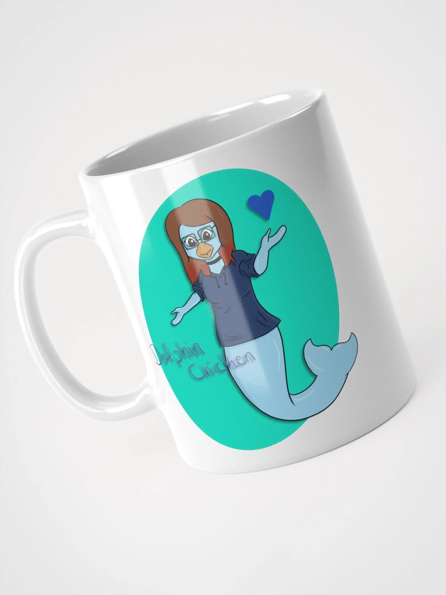 Dolphin's DC Mug (White) product image (3)
