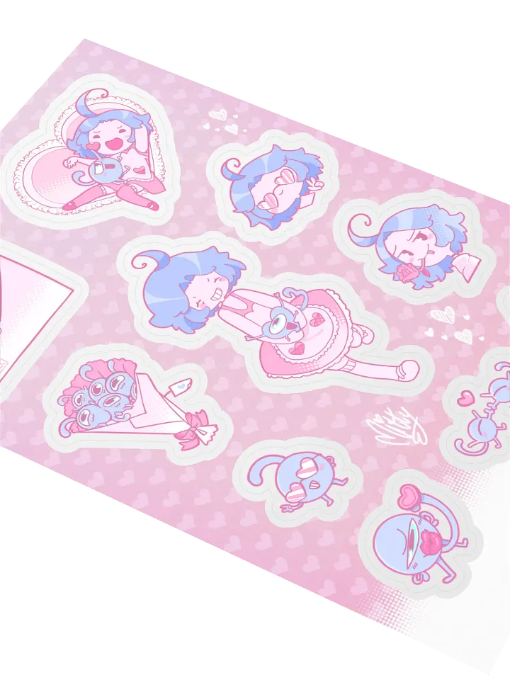 Valentines Day 2025 Special! Set #1 - Sticker Sheet product image (2)