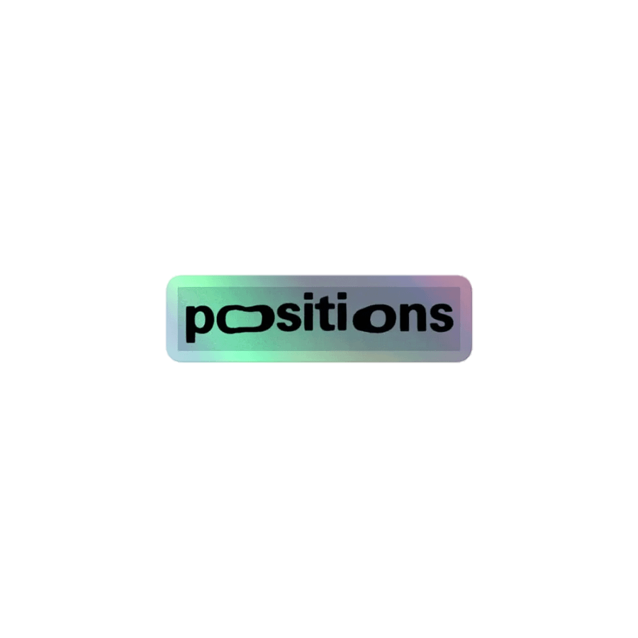 Positions Holographic Sticker Set product image (1)