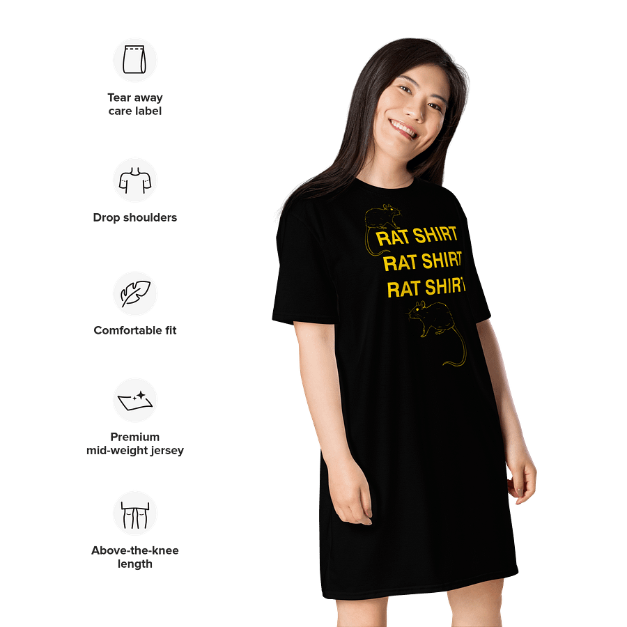 Rat Shirt t-shirt dress product image (4)