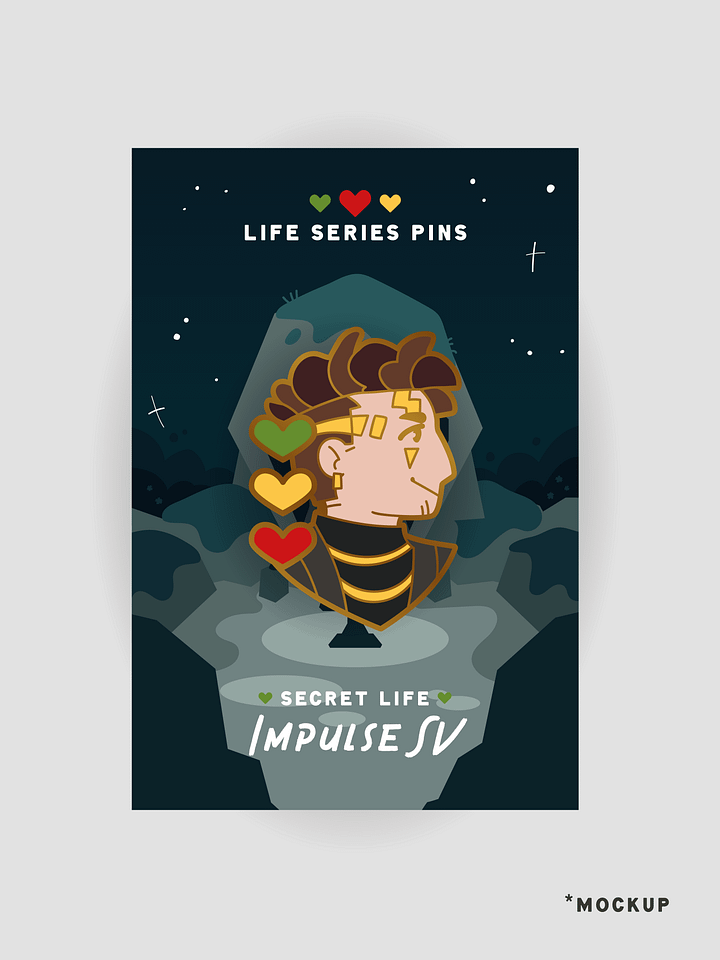 *PREORDER* ImpulseSV - Hard Enamel Pin product image (1)