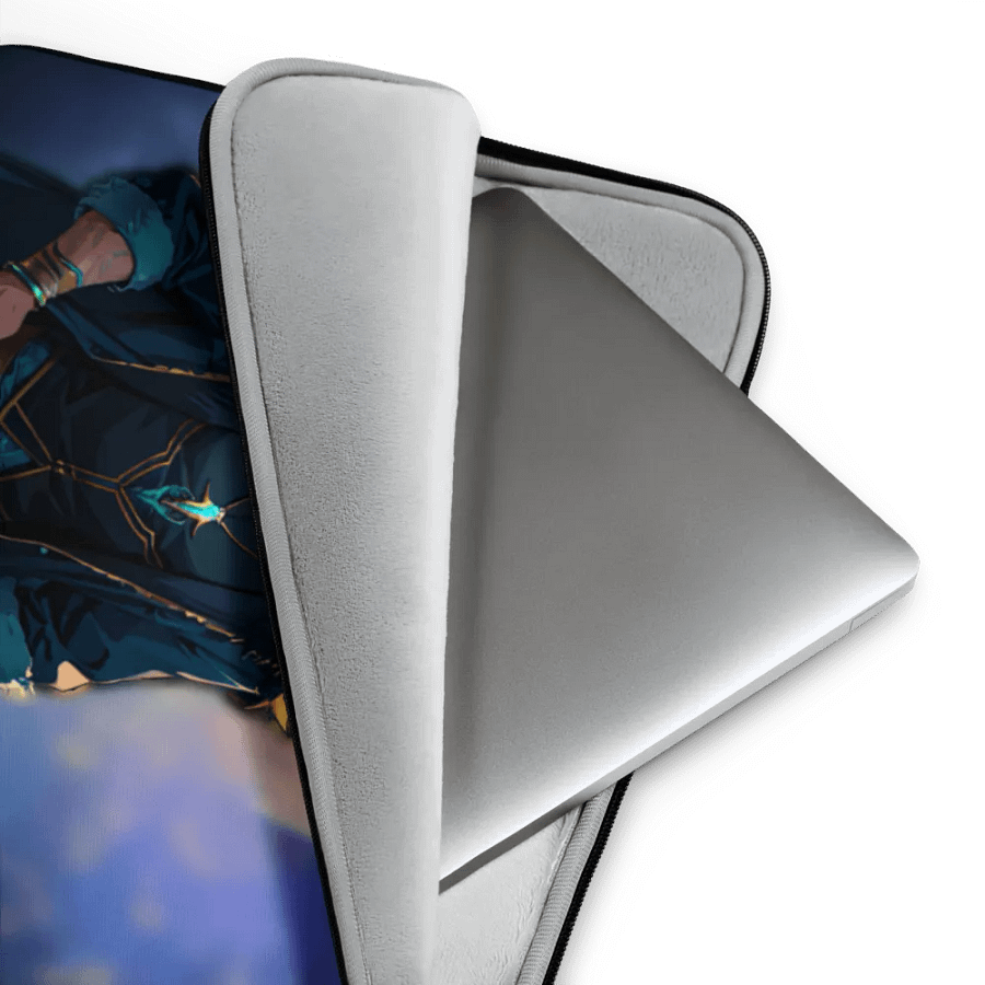 Moonlit Wolf Laptop Sleeve product image (3)