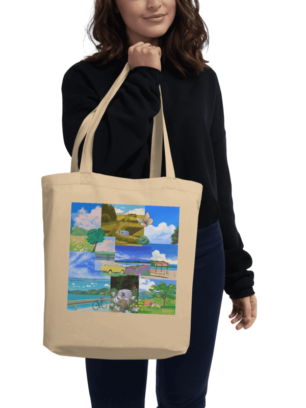 Screencap of Peace Tote Bag product image (4)