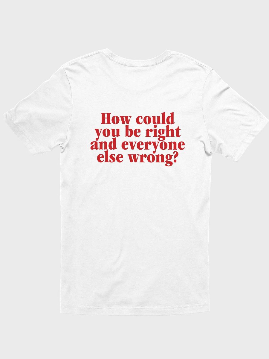 How could you be right and everyone else wrong? product image (2)