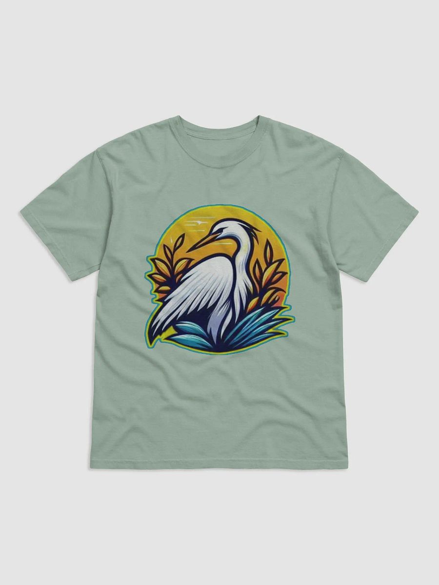 Egret Elegance Graphic T-Shirt product image (11)