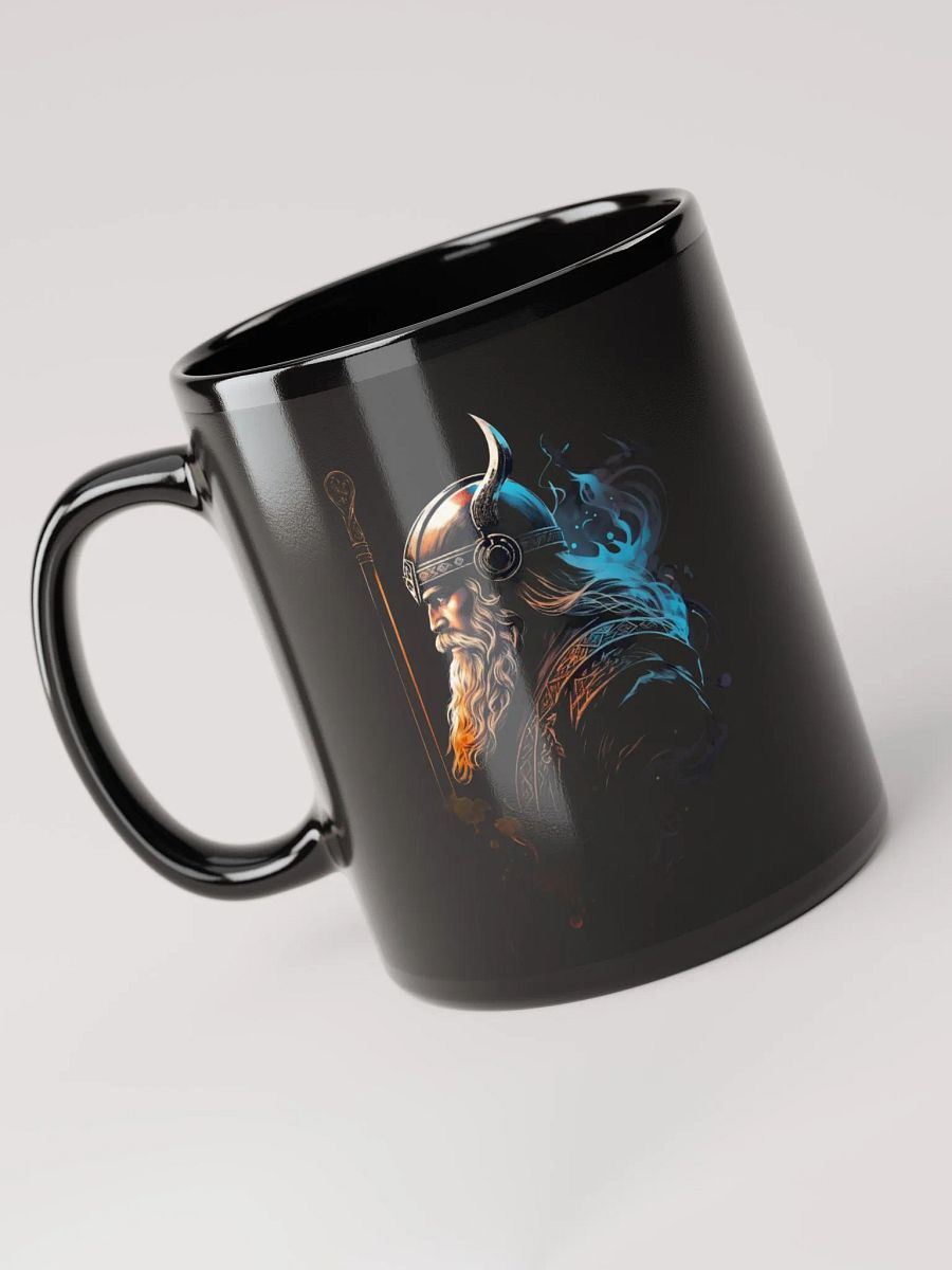 Black Glossy Mug - Viking product image (3)