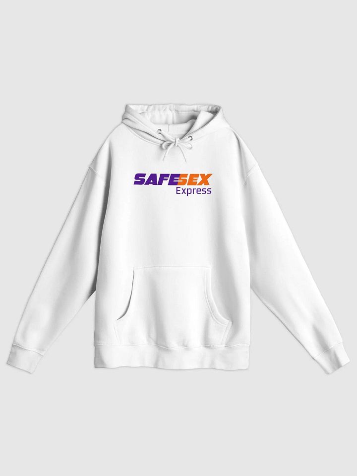 Safe Sex White Hoodie product image (1)