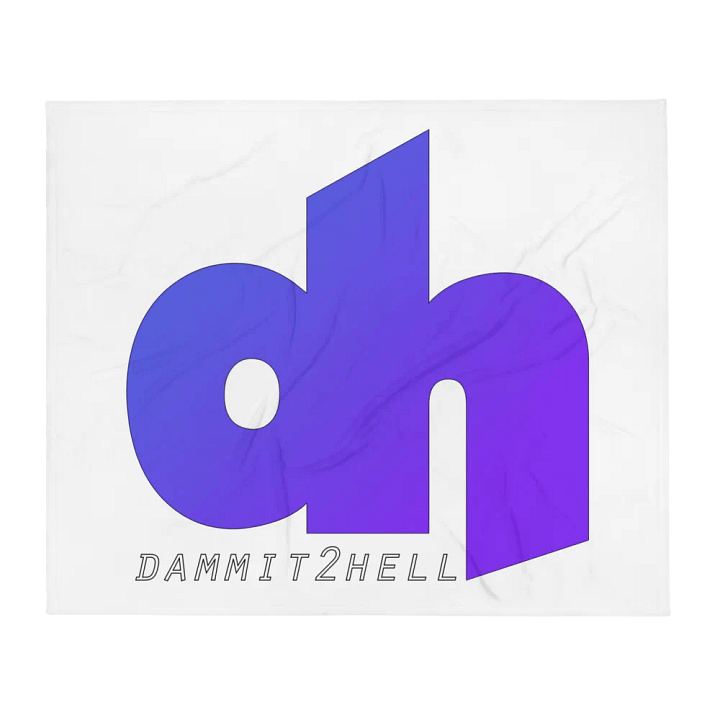 d2h Logo Throw Blanket product image (2)