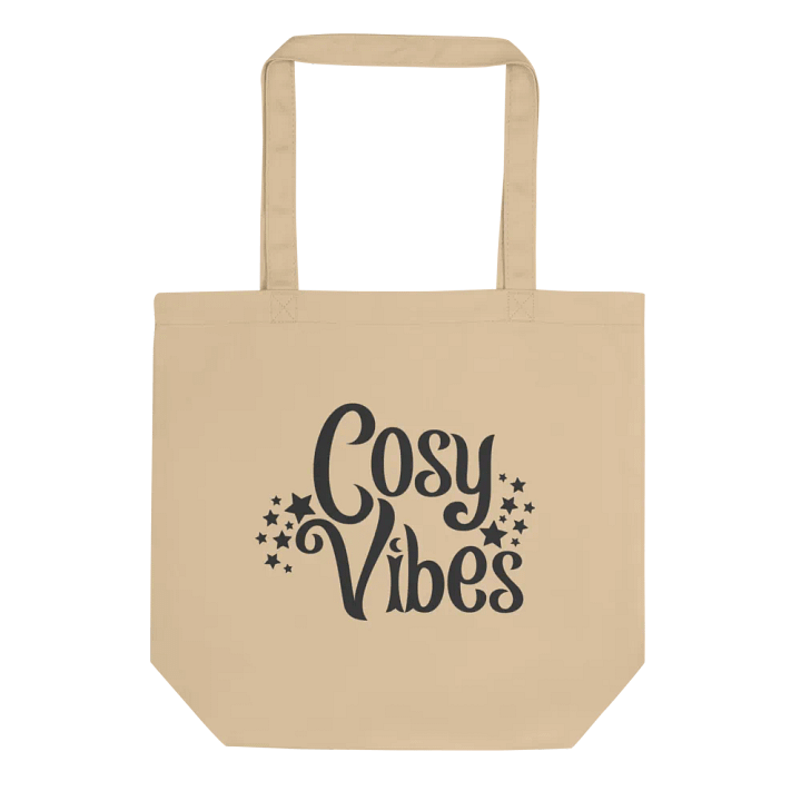 Cosy Vibes Eco Cotton Tote Bag - Natural product image (1)