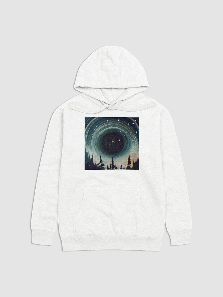 image on front and back- very cool looking. Cozy Cotton Blend Unisex Hoodie product image (1)