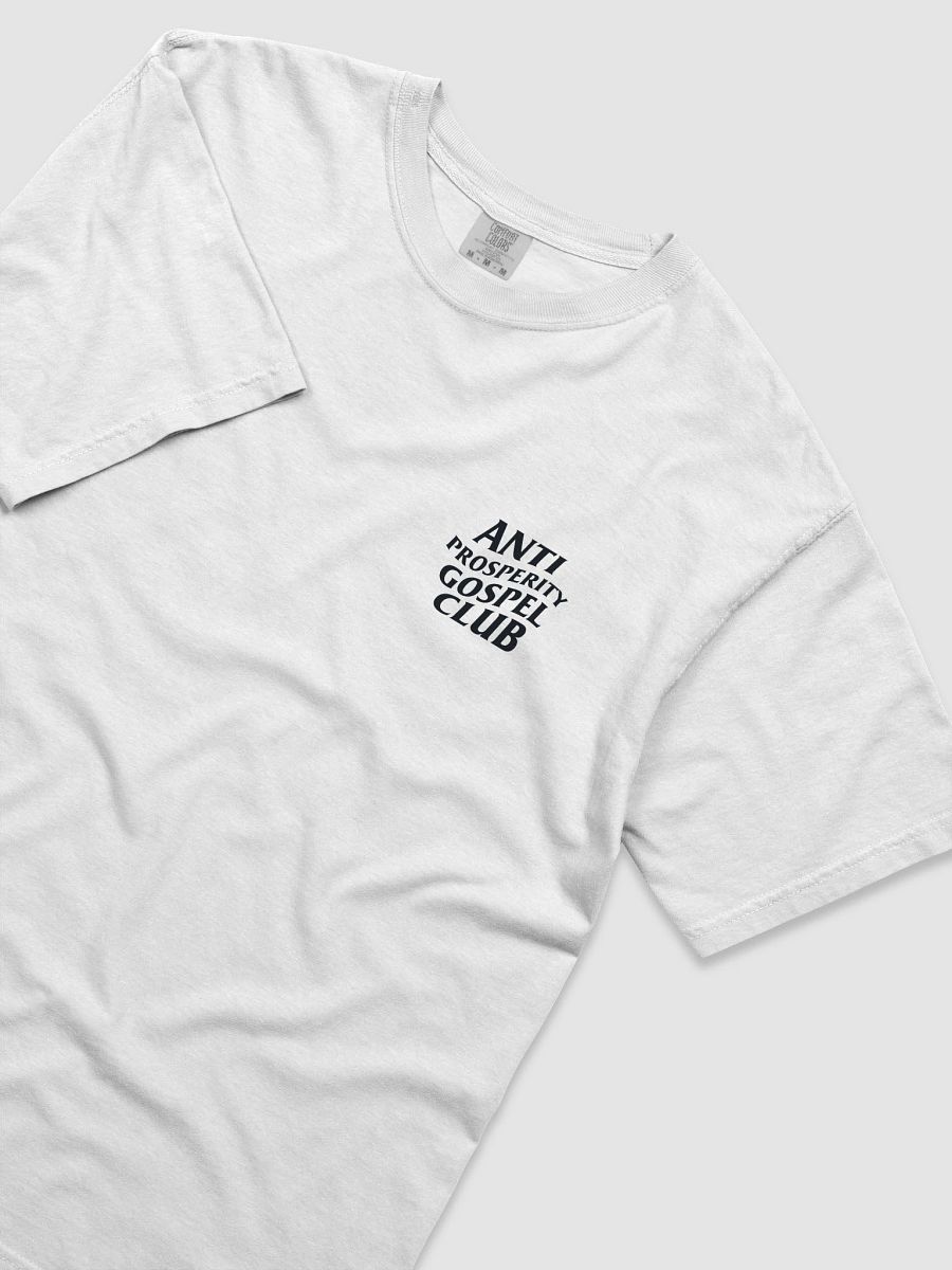 Anti-Prosperity Gospel Club (Black Logo) product image (12)