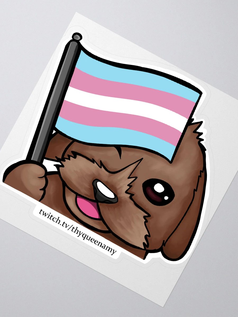 Transgender Pride Pablo Sticker product image (2)