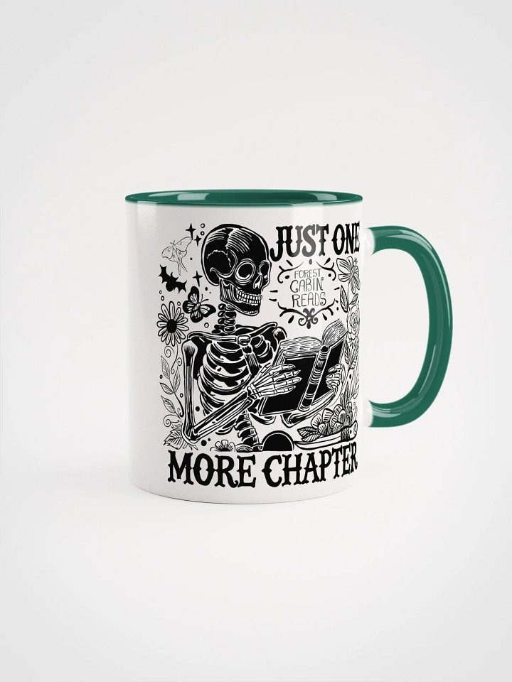 "One More Chapter" Skeleton Mug product image (1)