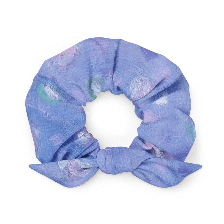 Frieseke Flowers Fine Art Scrunchie with Bow product image (1)