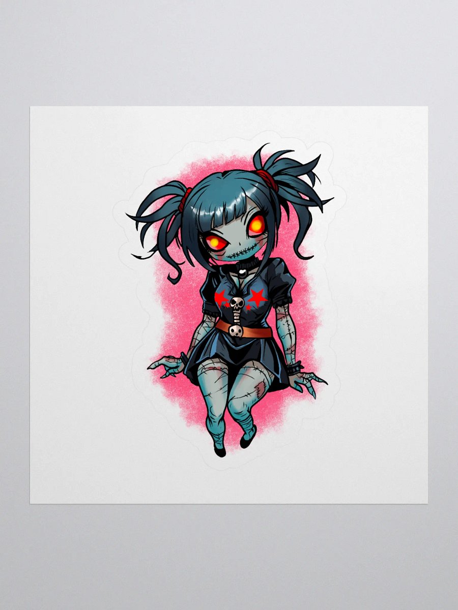 Voodoo Doll Kiss Cut Stickers product image (1)