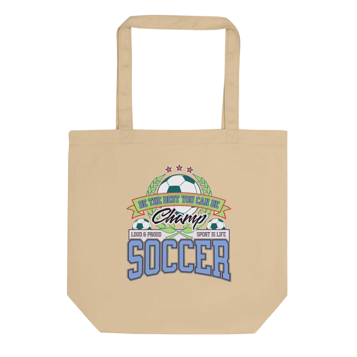 Champ Soccer Wreath Tote Bag product image (1)