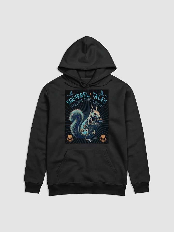 Cryptic Squirrel Skeleton Eco Hoodie product image (1)