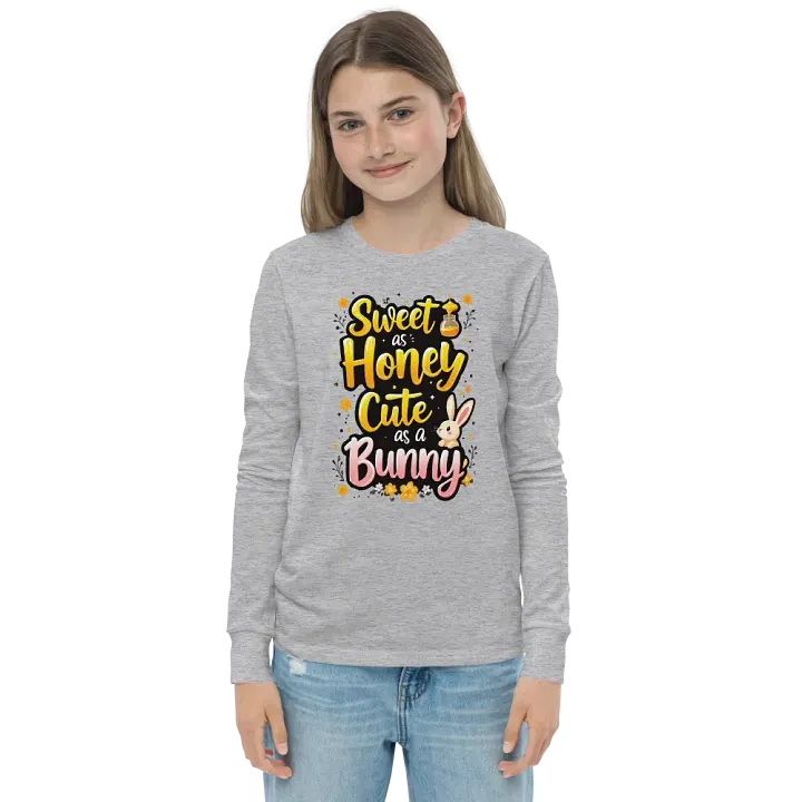 Honey Bunny Vibes Long Sleeve Tee product image (4)