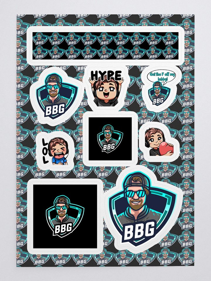 BBG Sticker Sheet product image (2)