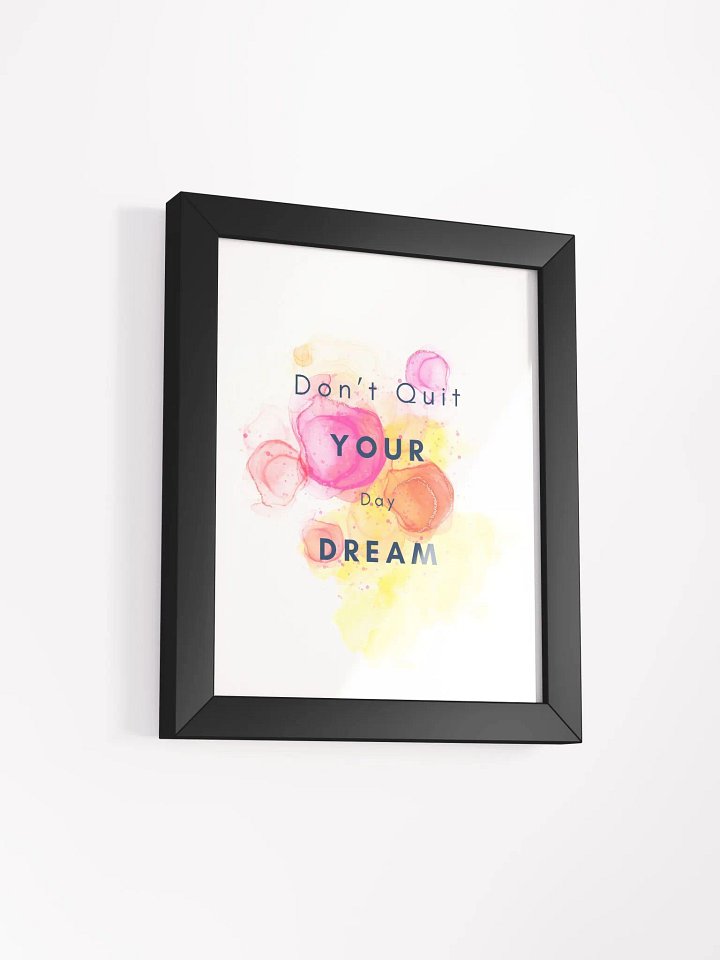 Motivational Matte Poster Frame product image (2)