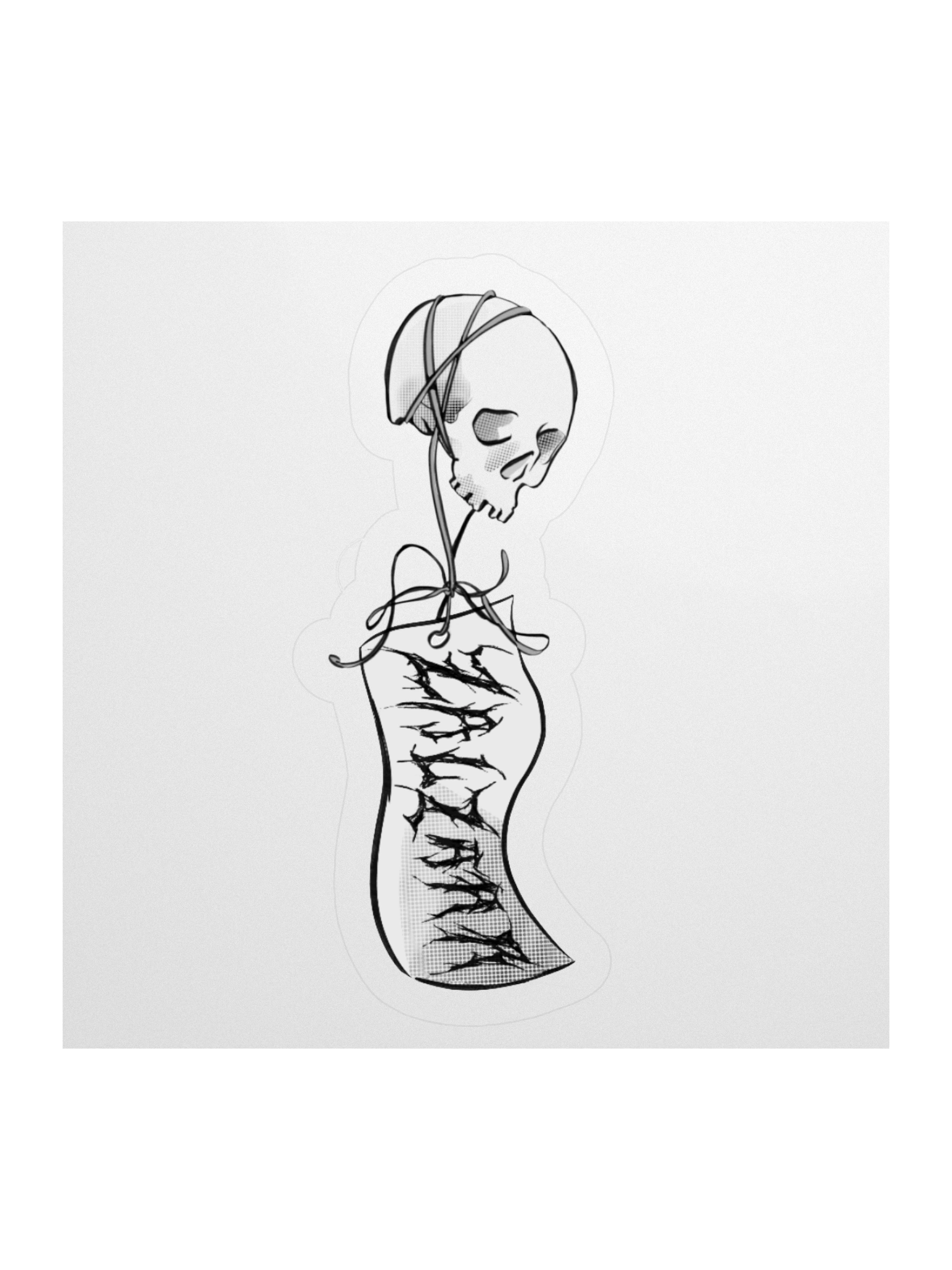 Skull Zalzarr sticker product image (1)