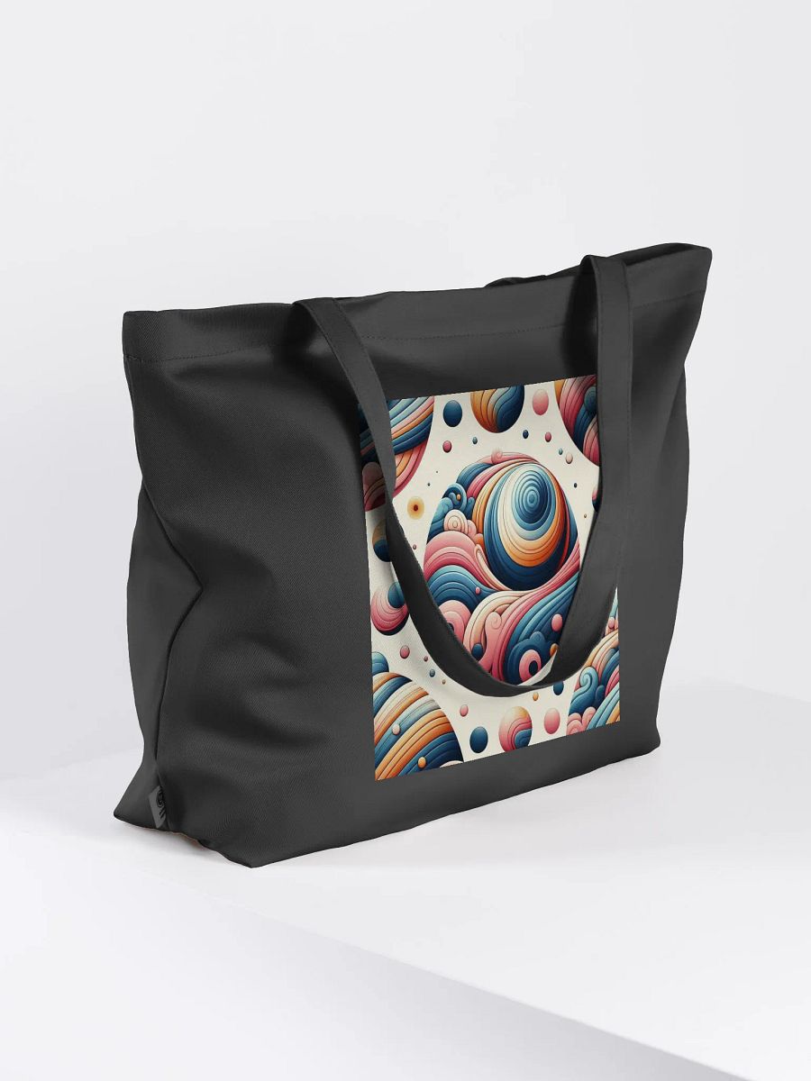 Swirling Cosmos Organic Tote Bag product image (7)