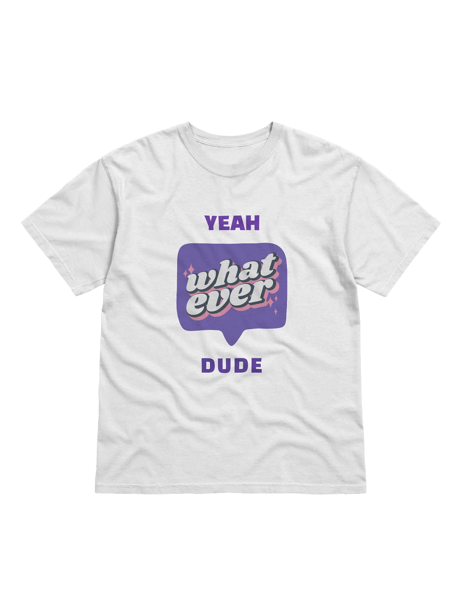 Yeah, Dude Speech Bubble T-Shirt product image (5)