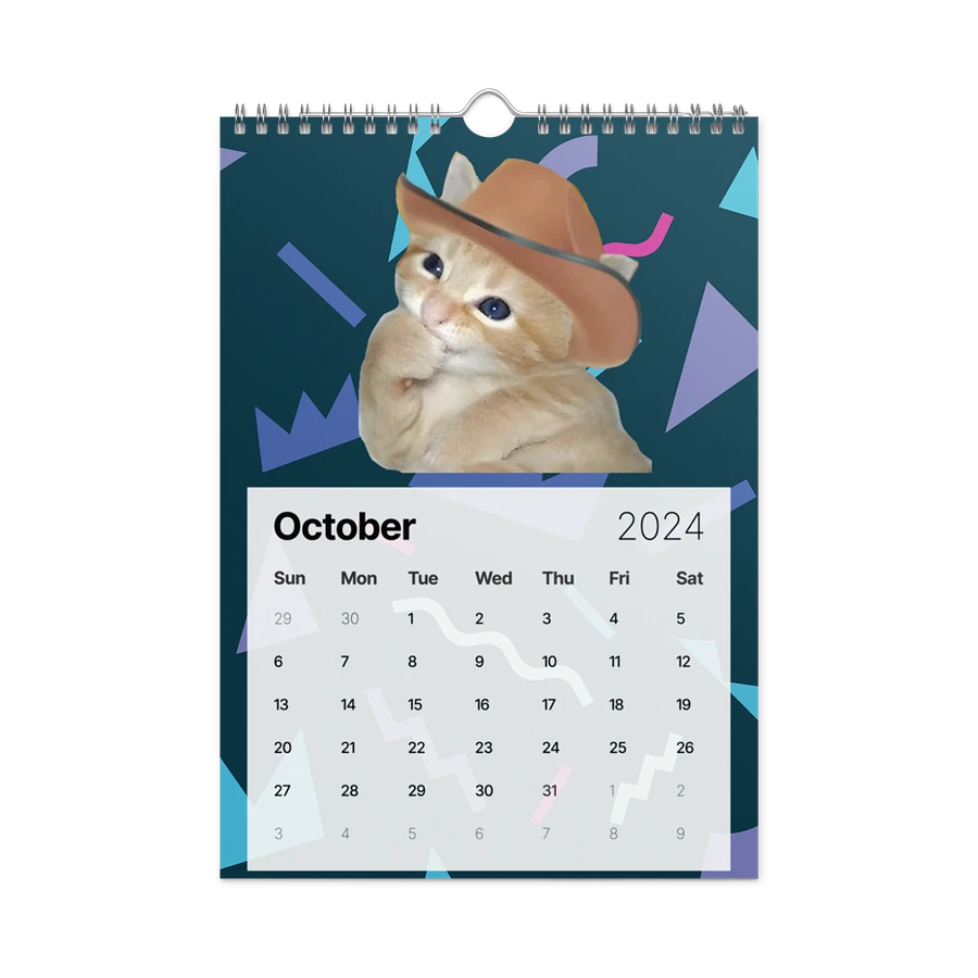 Wall Calendar (2024): Meme Cats product image (16)