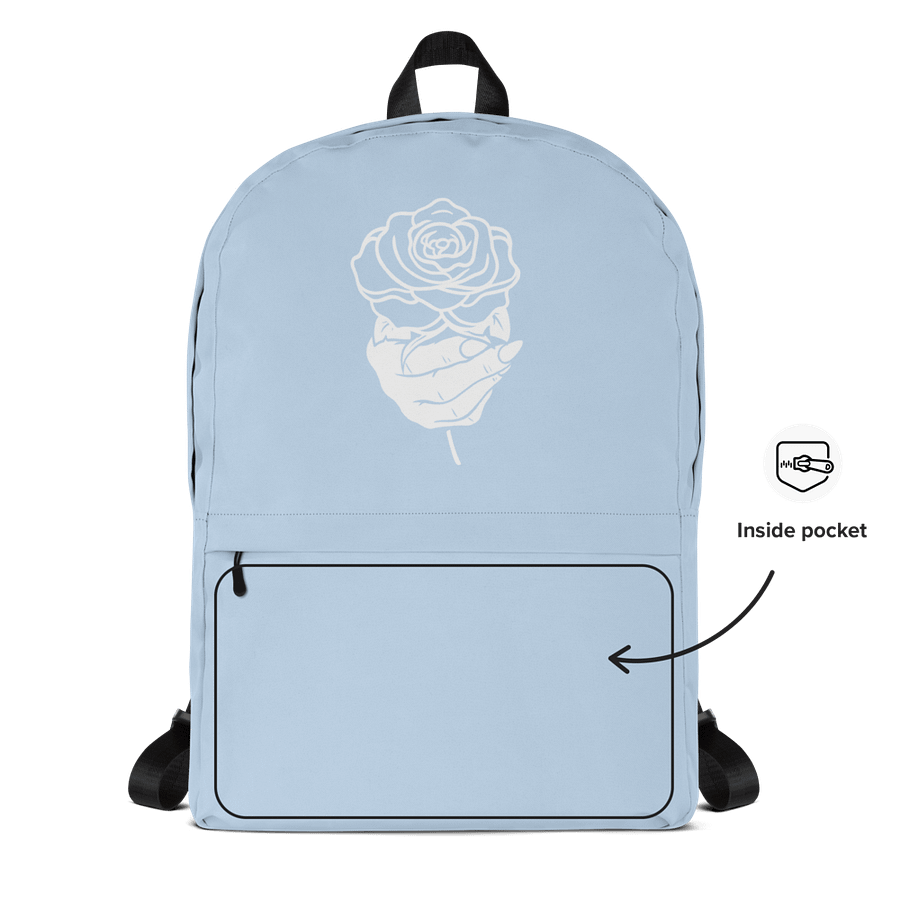 Black Rose Beauty Backpack "Sky Blue" product image (5)