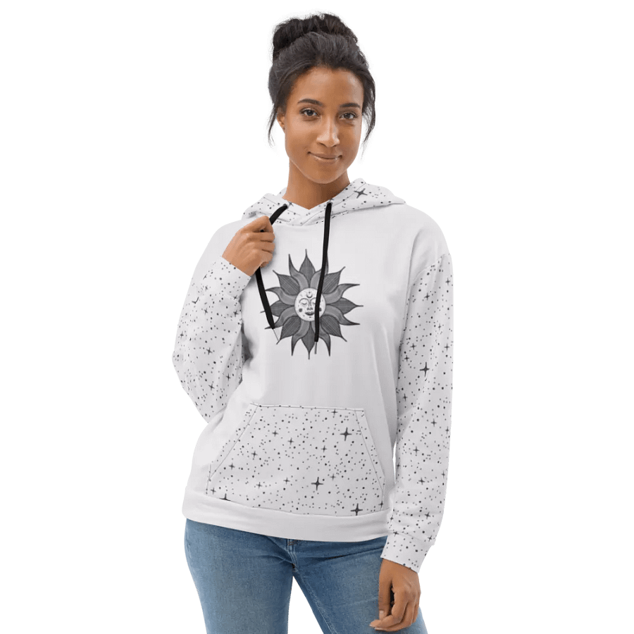 Mystic Sun Starry Night Sky Hoodie product image (5)