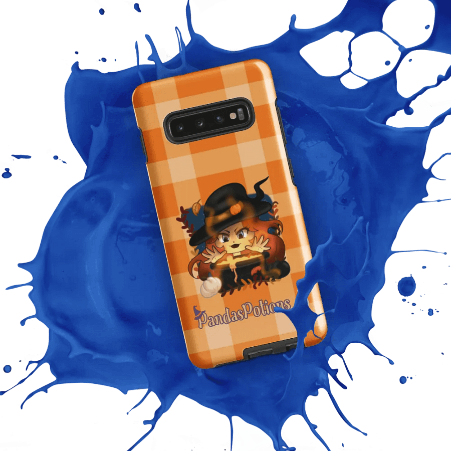 Pumpkin Witch Panda Samsung Case product image (7)