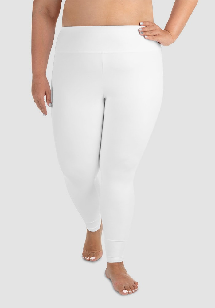 Photo showing All-Over Print Plus Size Leggings