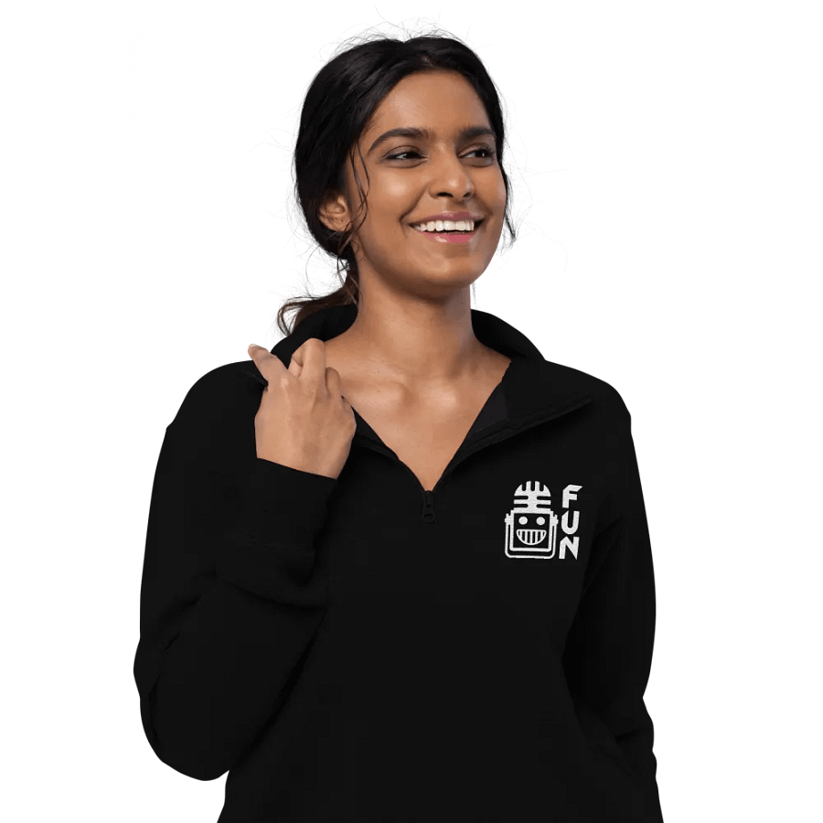 FUN Logo Embroidered Fleece Pullover product image (11)