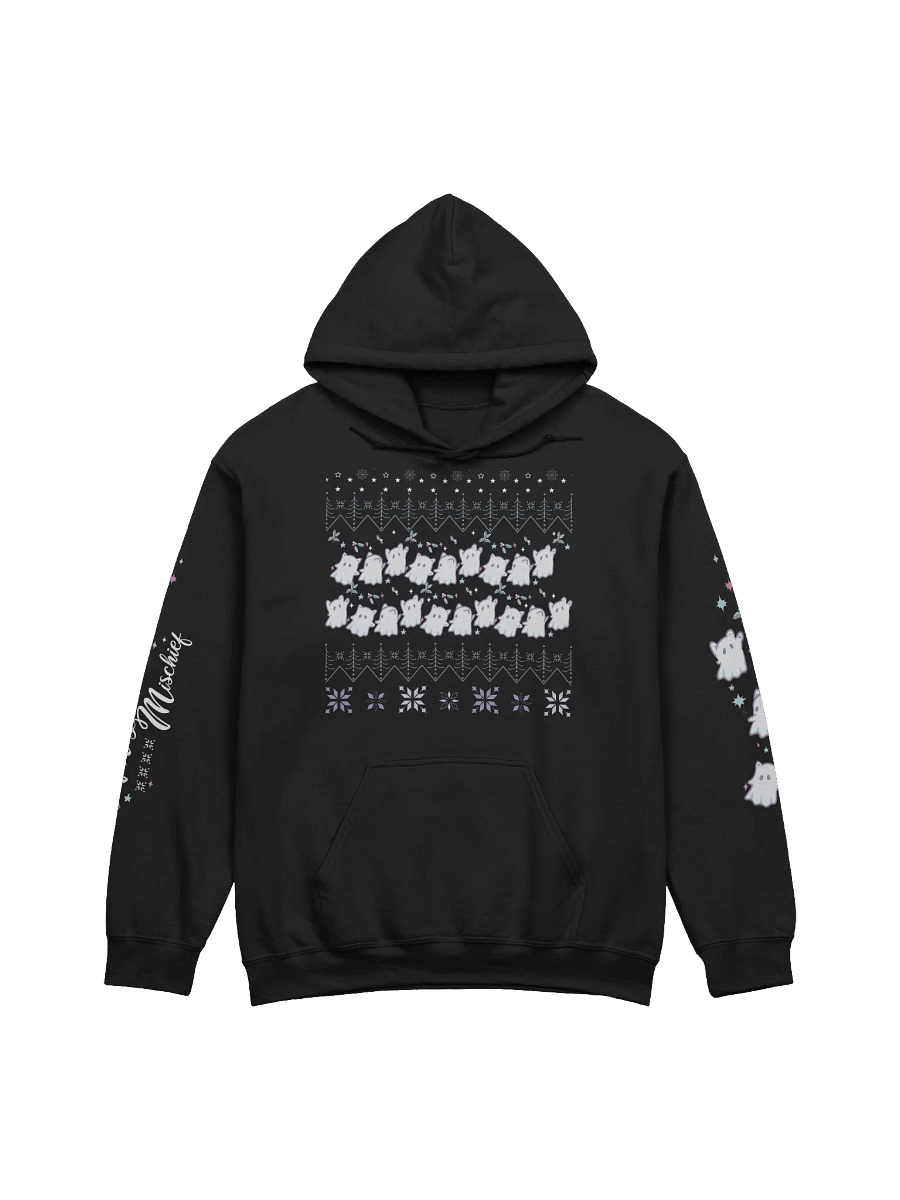 Kitty Ghost Christmas Magical Mischief Hoodie product image (1)