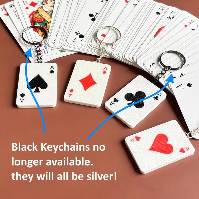 Poker Cards Keychains Set product image (3)