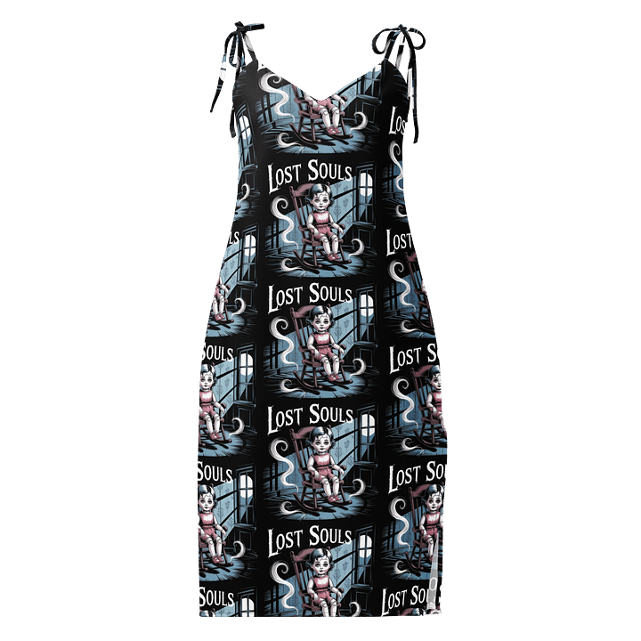 Midnight Veil Designs 'Lost Souls' Slip Midi Chiffon Dress (XS-2XL) product image (1)