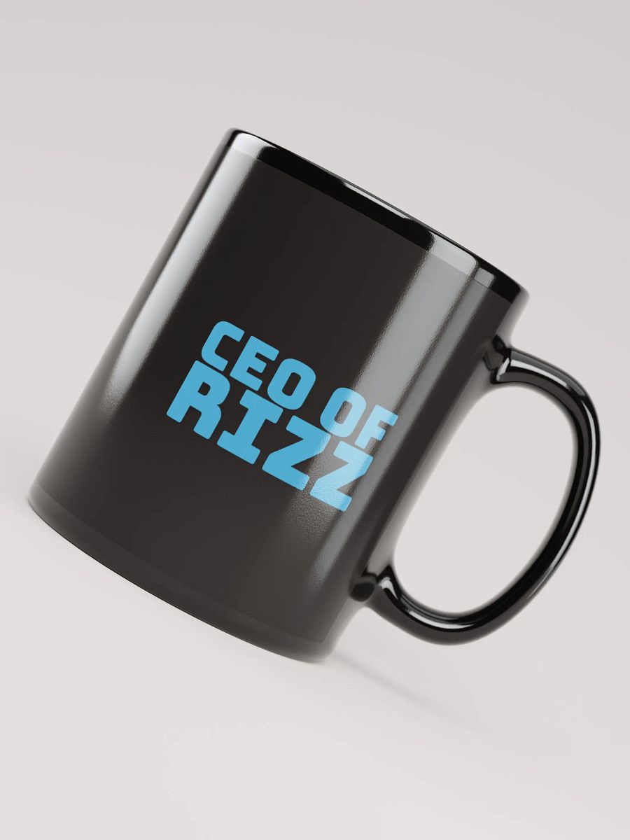 CEO of Rizz Black Mug product image (4)