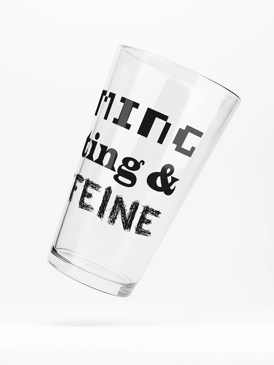 Gaming, Lifting & Caffeine Pint Glass product image (5)