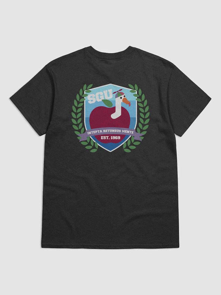 SGU Full Text Logo Front & Coat of Honks Graphic Back - Heavyweight T-Shirt product image (2)