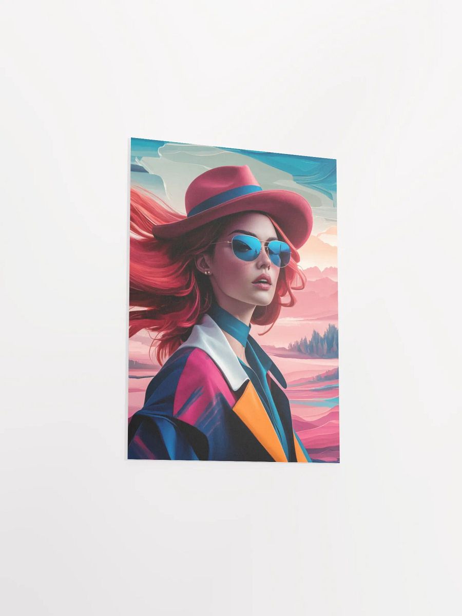 Abstract illustration of a Woman Poster - 2 product image (21)