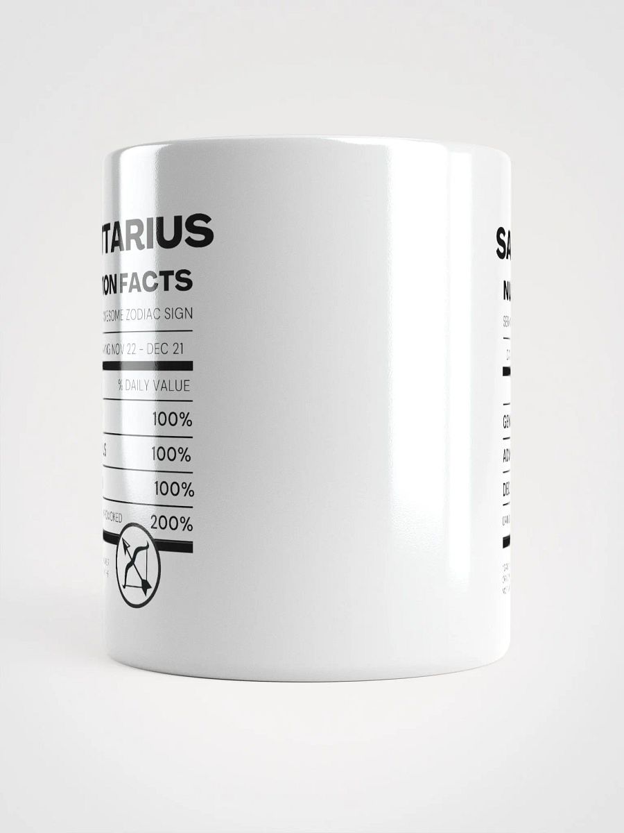 Sagittarius Nutrition Facts Mug product image (6)