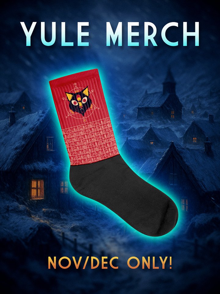 Jólakötturinn 2025 X-mas Socks product image (1)