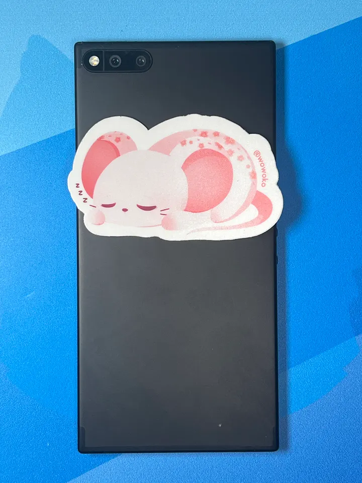 Sleepy Zodiac Animal - Mouse - Sticker product image (2)