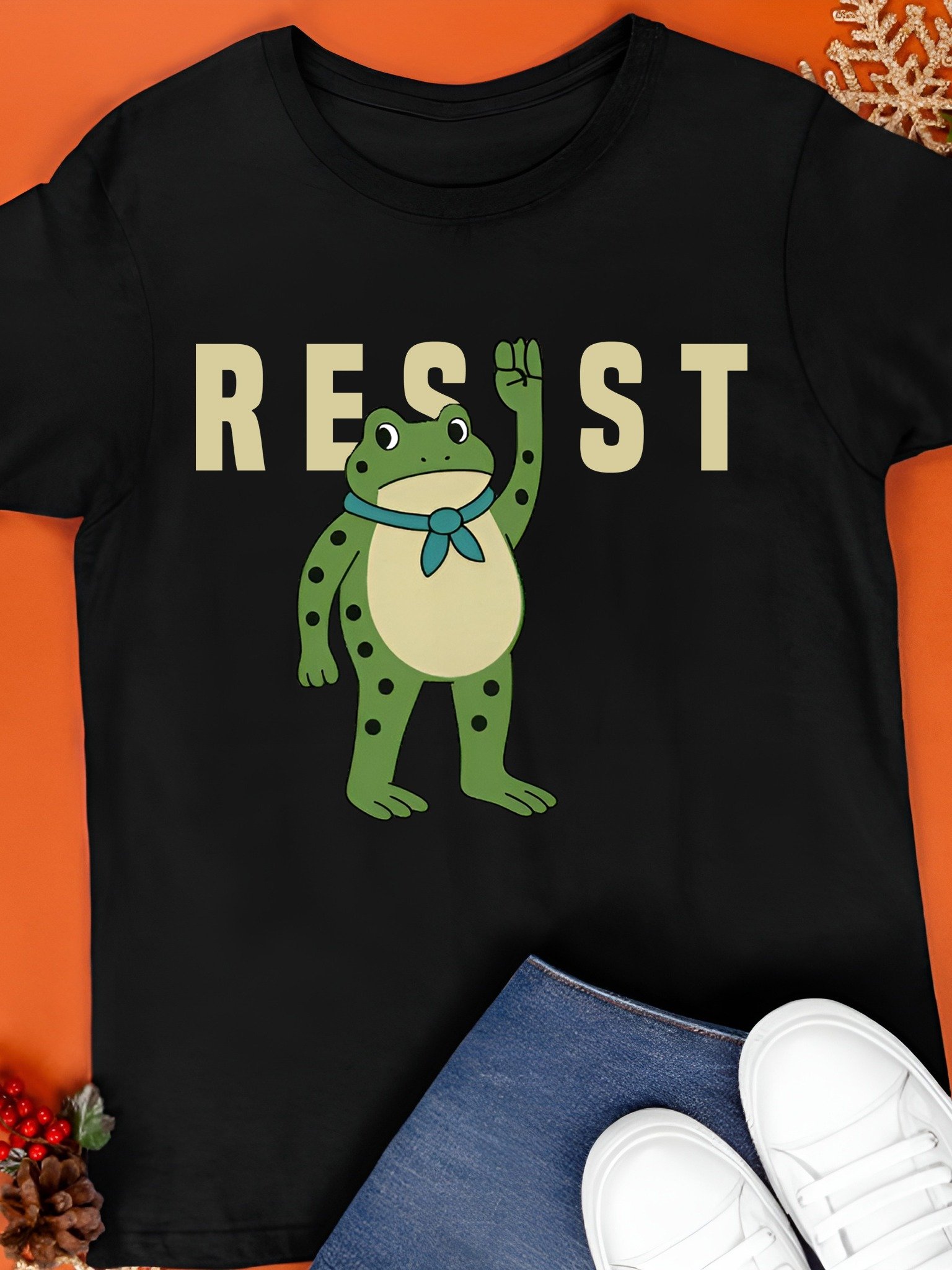 Resist Portland Frog T-Shirt product image (1)