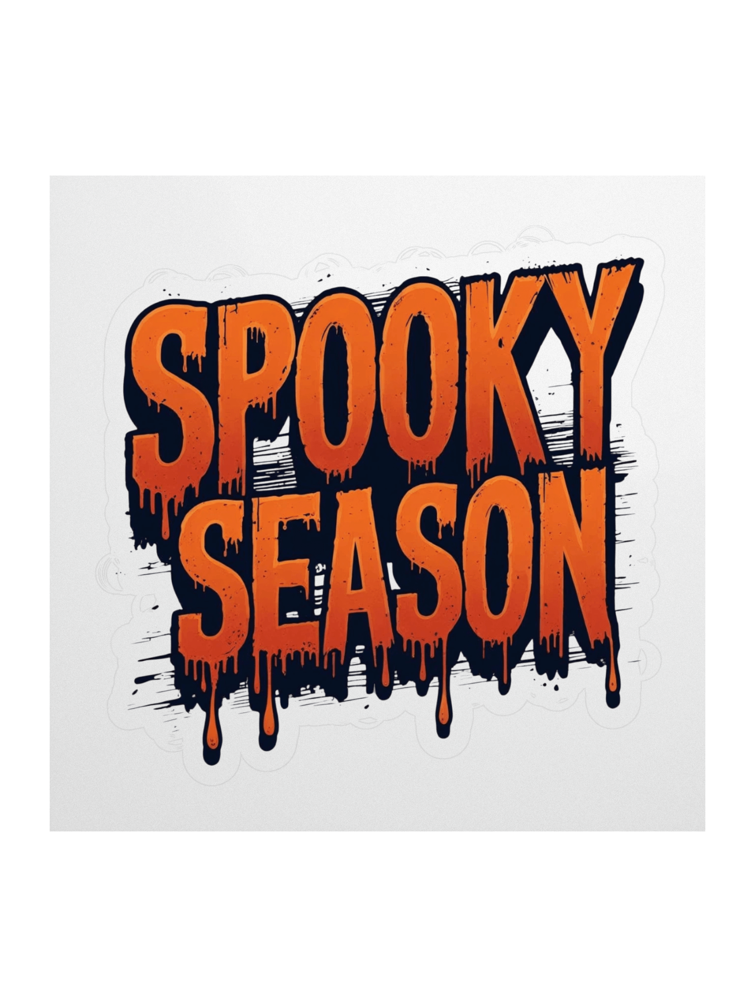 The Spooky Season Drip Sticker product image (2)